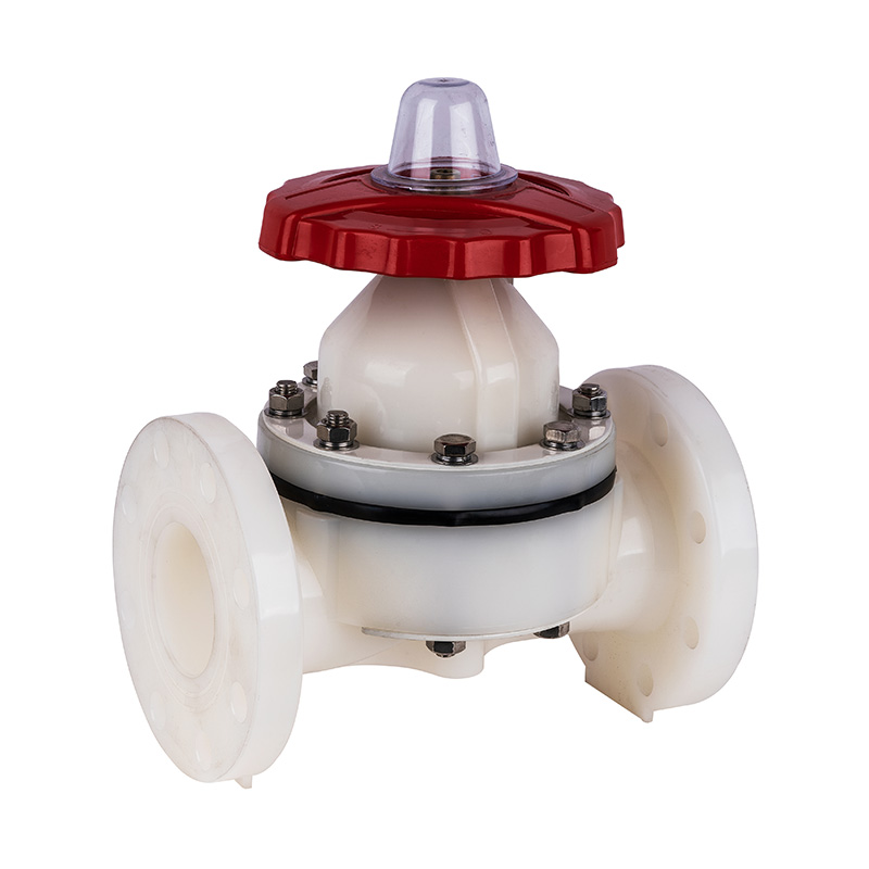 PVDF G41F-10F法蘭式隔膜閥DN20-150 20A-150A日標